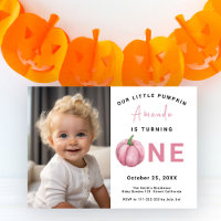Pumpkin Girl 1st Birthday Party