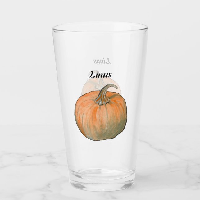Pumpkin Glass (Front)