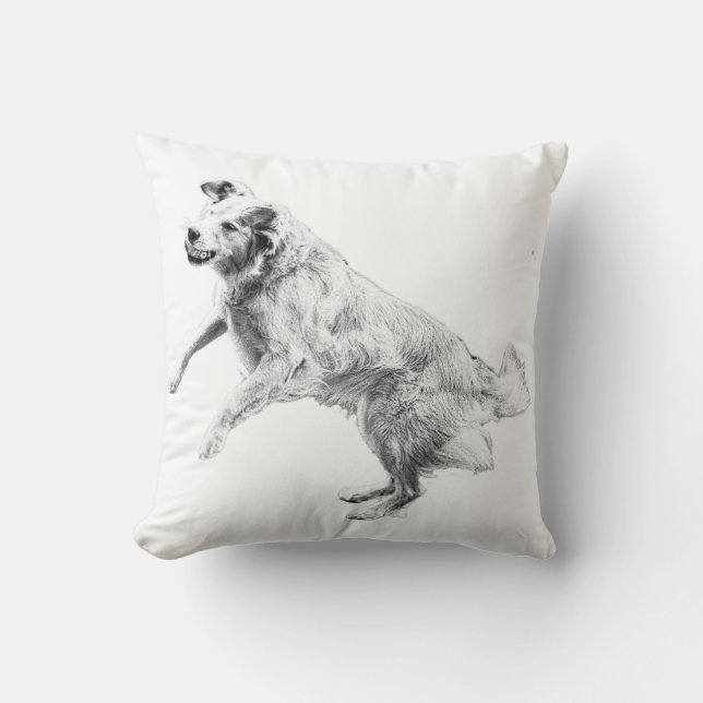 Pumpkin Glow and Leaping Joy Cushion (Front)