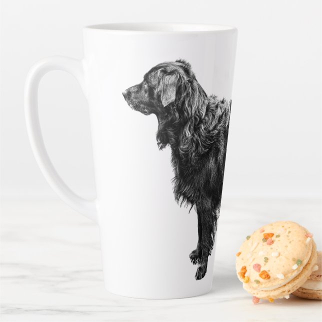 Pumpkin Glow Watcher Latte Mug (In Situ)