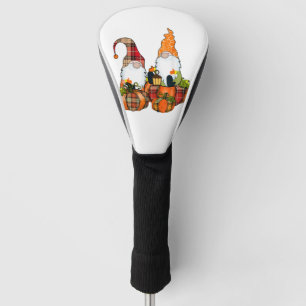 Pumpkin Gnomes Fall Autumn Cute Halloween Golf Head Cover