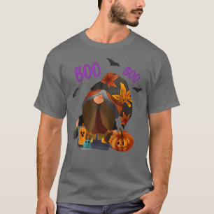 Pumpkin Gnomes Fall Autumn Cute Halloween Thanksgi T-Shirt