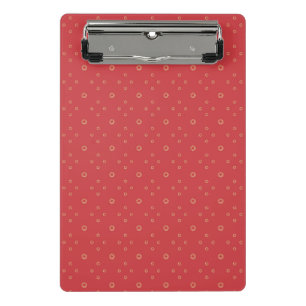 Pumpkin Golden Zinnia Sun Mini Clipboard