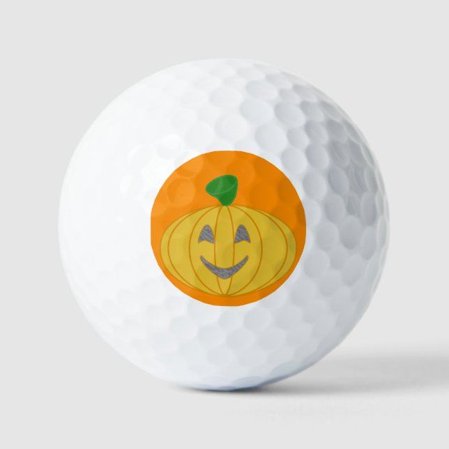 Pumpkin Golf Balls (Front)