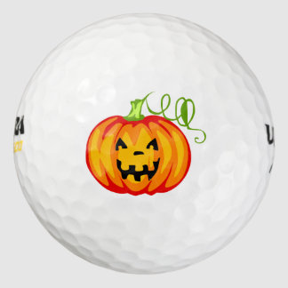 Pumpkin Golf Balls