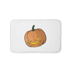 Pumpkin Halloween                     Bath Mat