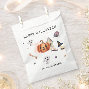 Pumpkin Halloween Fall Family Custom Favour Bags
