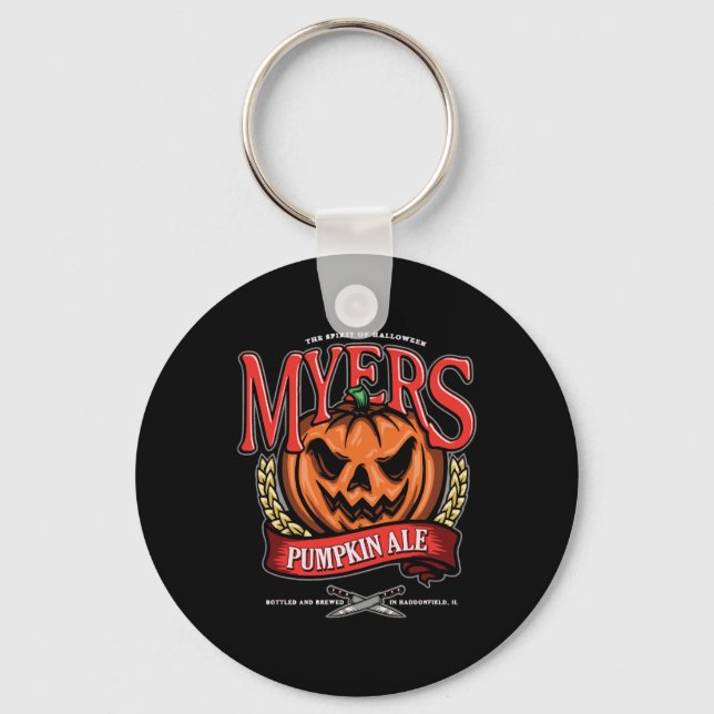 Pumpkin Halloween                   Key Ring (Front)