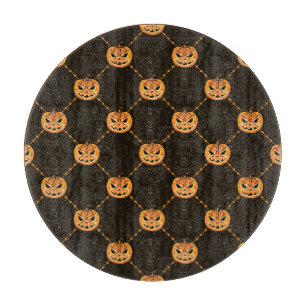 Pumpkin Halloween party theme. Cutting Board