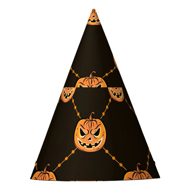 Pumpkin Halloween party theme. Hat (Front)