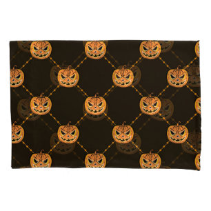 Pumpkin Halloween party theme. Pillowcase