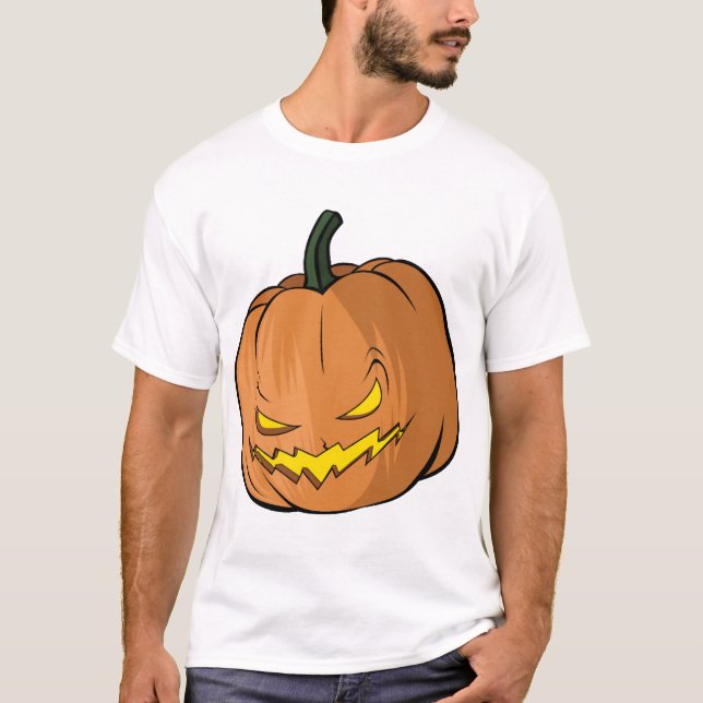 Pumpkin Halloween T-Shirt (Front)