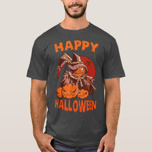 Pumpkin Happy Halloween 2022 Horror Funny Costume T-Shirt