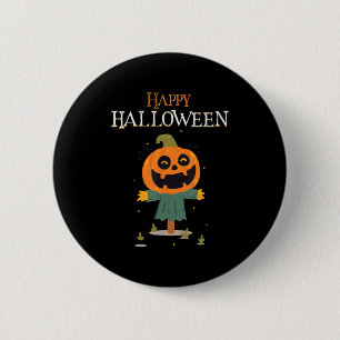 pumpkin Happy Halloween 6 Cm Round Badge