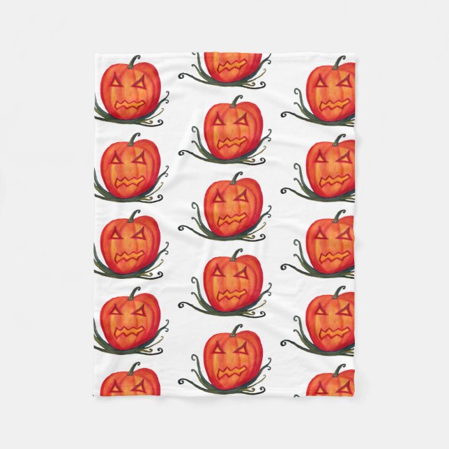 Pumpkin,  Happy  Halloween Blankets (Front)