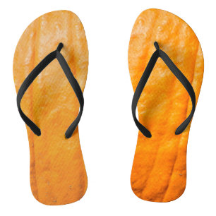 Pumpkin Harvest Adult, Slim Straps Jandals