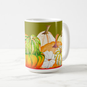 Pumpkin Harvest on a Classic Mug (2)
