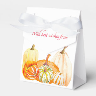 Pumpkin Harvest on a Favour Box