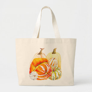 Pumpkin Harvest on a Tote Bag (13-VI)