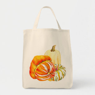 Pumpkin Harvest on a Tote Bag (4-III)