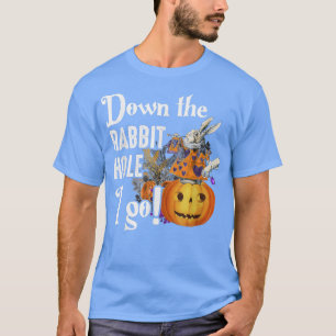 Pumpkin Haunted Halloween Alice Rabbit Halloween  T-Shirt