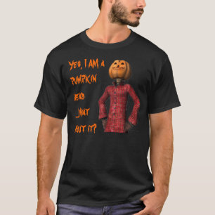 Pumpkin Head Attitude Shirt