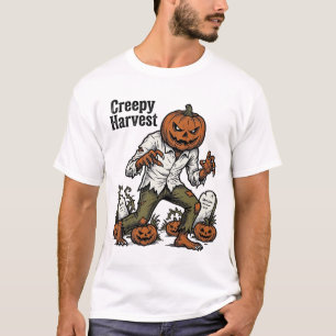 Pumpkin Head Monster Vintage Halloween Shirt
