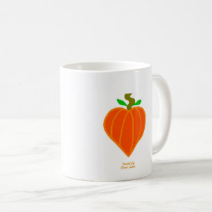 Pumpkin Heart Coffee Mug