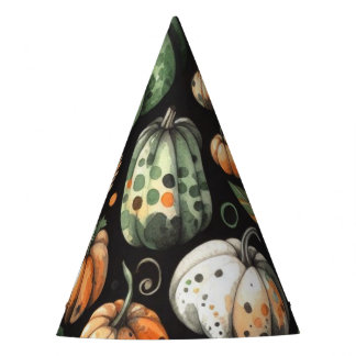 Pumpkin Helloween Wrapping Paper Sheets Party Hat