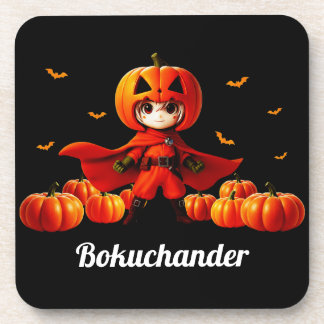 Pumpkin-Hero Bokchander Coaster (ボクチャンダークッション)