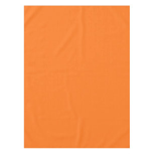 Pumpkin hex code FF7518 Tablecloth