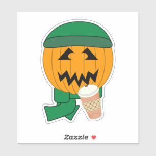 Pumpkin Hipster Jack-o-lantern Halloween Design
