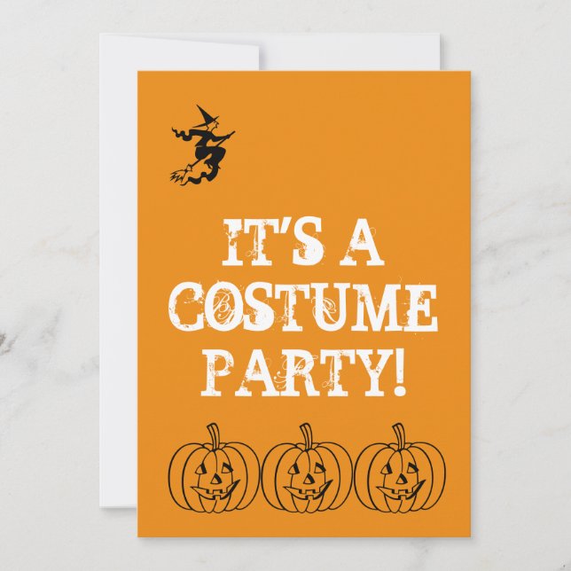 Pumpkin Invitation (Front)
