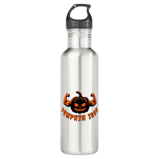 Pumpkin Iron  710 Ml Water Bottle (Front)