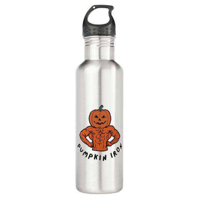 Pumpkin Iron  710 Ml Water Bottle (Front)