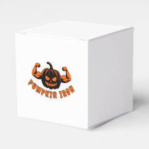 Pumpkin Iron Favour Box