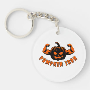 Pumpkin Iron  Key Ring