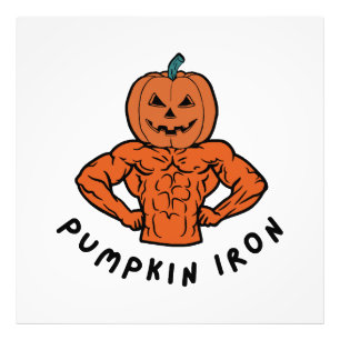Pumpkin Iron Photo Print