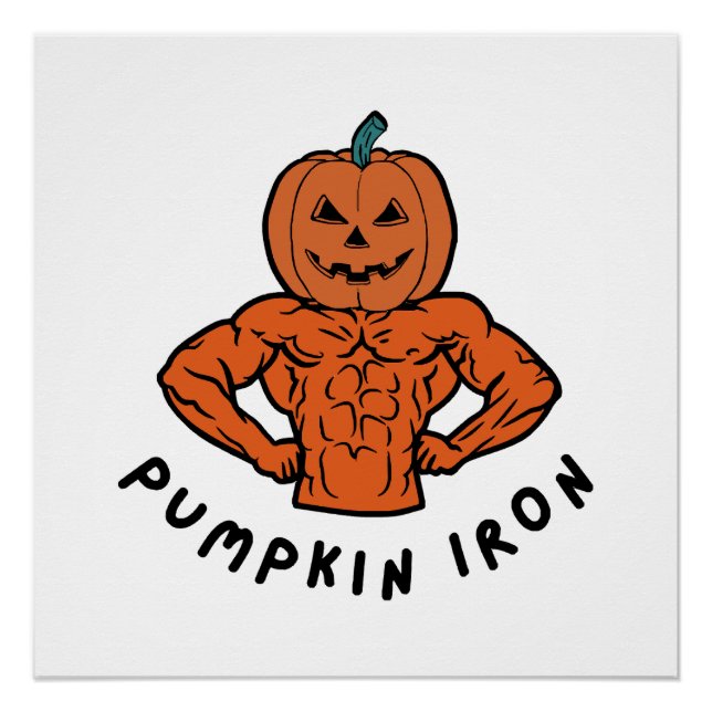 Pumpkin Iron  Poster (Front)