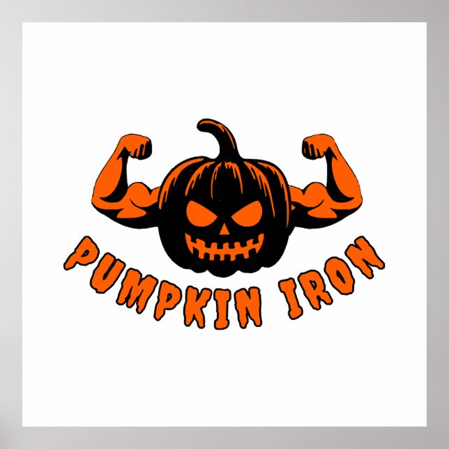Pumpkin Iron  Poster (Front)