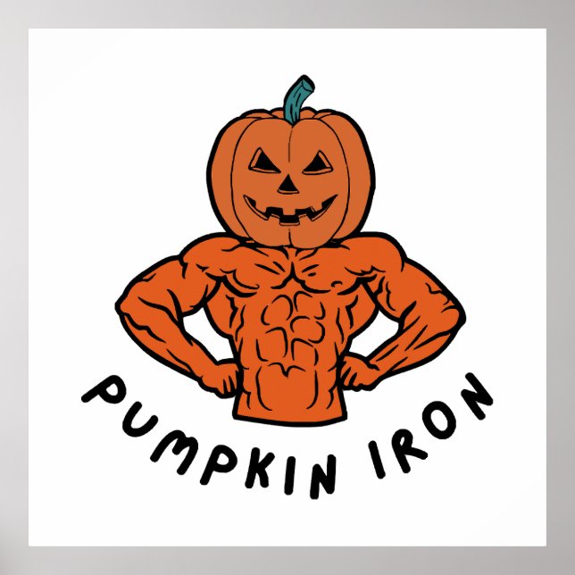 Pumpkin Iron  Poster (Front)