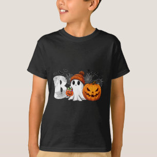 Pumpkin Jack O Lantern Ghost Boo Halloween Costume T-Shirt