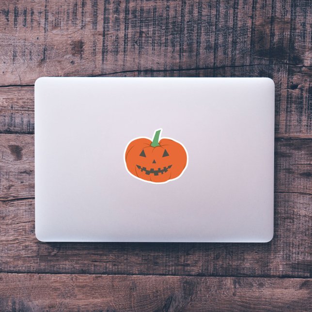 Pumpkin Jack O Lantern Halloween Sticker (Pumpkin Jack O Lantern Halloween Sticker)