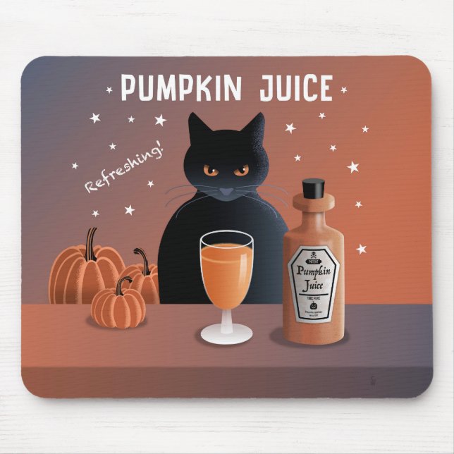 Pumpkin Juice Mouse Mat (Front)