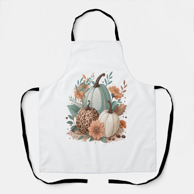 Pumpkin Kids Halloween Apron (Front)