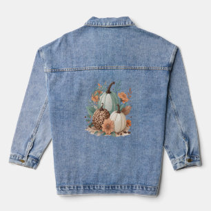 Pumpkin Kids Halloween Denim Jacket