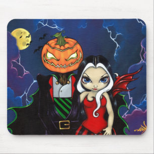 "Pumpkin King's Night Out" Mousepad