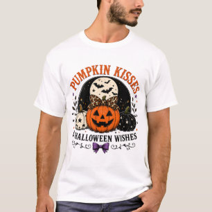 Pumpkin Kisses and Halloween Wishes T-Shirt