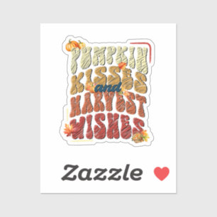 Pumpkin Kisses and Harvest Wishes, Autumn Fall