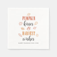 Pumpkin Kisses & Harvest Wishes Thanksgiving